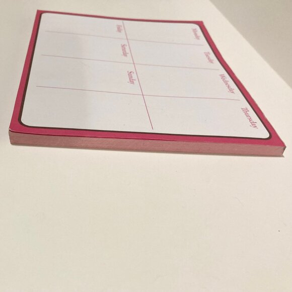 Weekly Notepad Planner - Picture 3 of 6